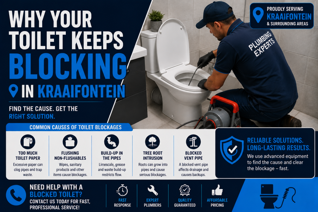 why toilet keeps blocking in kraaifontein bathroom plumbing issue